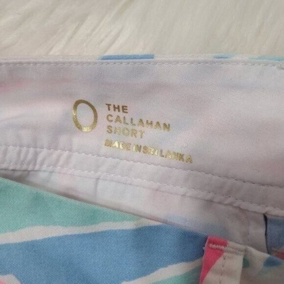 Lilly Pulitzer Women's Callahan Shorts Out To Sea, size 0 - Picture 6 of 9